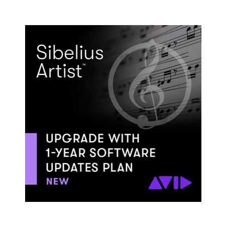 Avid by Sibelius Artist Perpetual Updates & Support Plan Upgrade - Upgrade (produkt cyfrowy)