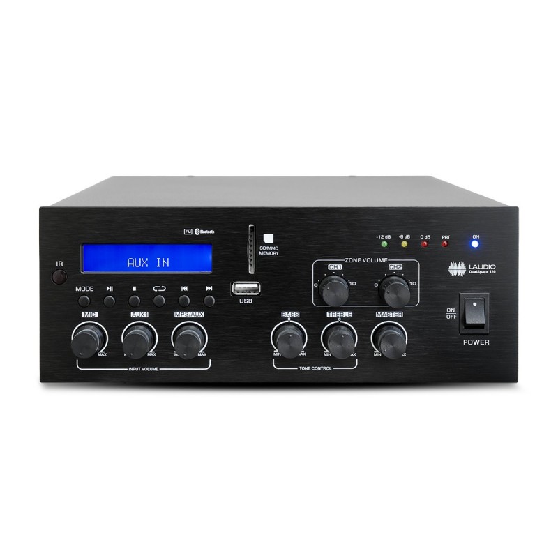 Laudio DualSpace 120 - Wzmacniacz dwustrefowy Laudio DualSpace 120 - Wzmacniacz dwustrefowy