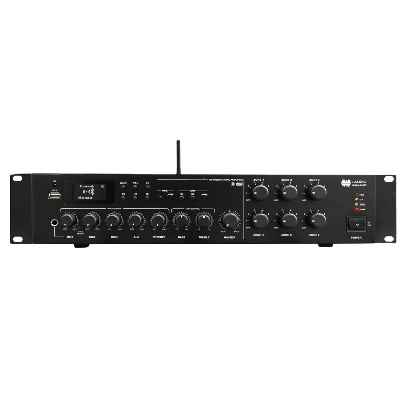 Laudio MultiTask 650W WiFi - Wzmacniacz strefowy 100V Laudio MultiTask 650W WiFi - Wzmacniacz strefowy 100V