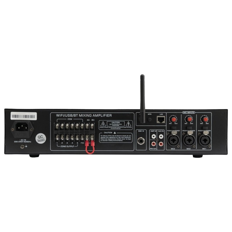 Laudio MultiTask 650W WiFi - Wzmacniacz strefowy 100V Laudio MultiTask 650W WiFi - Wzmacniacz strefowy 100V
