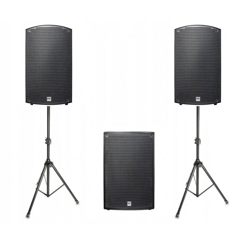 Zestaw nagłośnieniowy HK Audio, 2x kolumna Sonar 112 Xi, 1x subbas Sonar 115SUBD Zestaw nagłośnieniowy HK Audio, 2x kolumna Sonar 112 Xi, 1x subbas Sonar 115SUBD