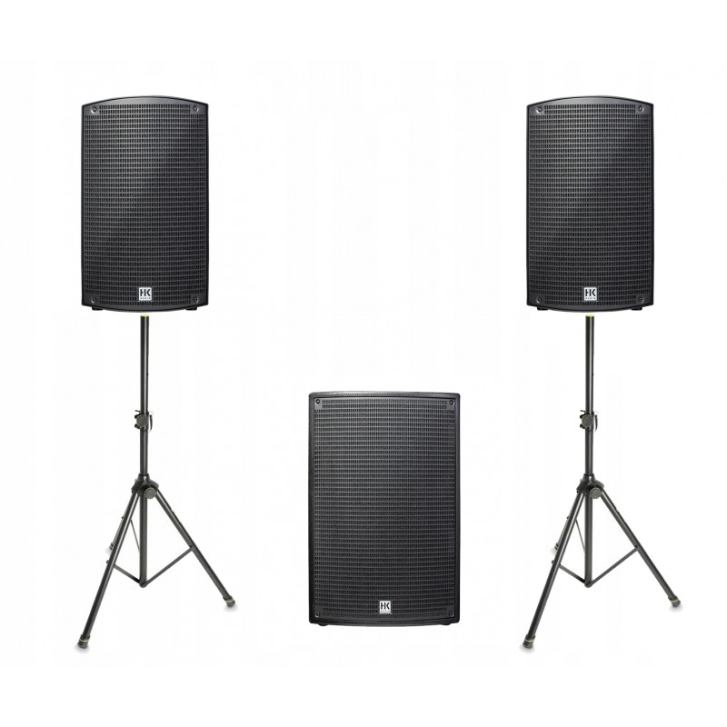 Zestaw nagłośnieniowy HK Audio, 2x kolumna Sonar 110 Xi, 1x subbas Sonar 115SUBD Zestaw nagłośnieniowy HK Audio, 2x kolumna Sonar 110 Xi, 1x subbas Sonar 115SUBD