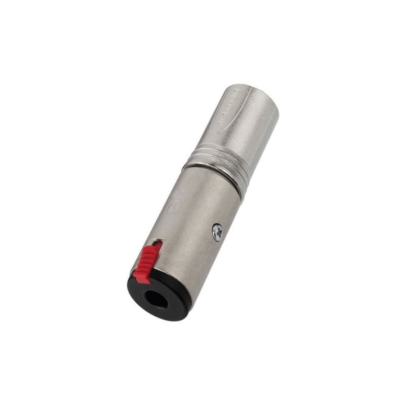 Monacor NA-3MJ - Przejściówka XLR - gniazdo 6.3mm