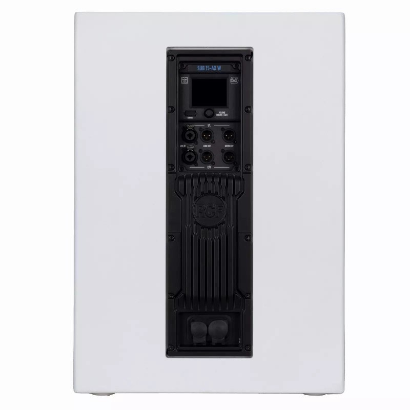 RCF SUB 15-AX W Subwoofer aktywny - 6 - Niskotonowe aktywne - Kolumna aktywna niskotonowa, obudowa Bass Reflex, 15" 2200W Peak, RCF SUB 15-AX W Subwoofer aktywny - 6 - Niskotonowe aktywne - Kolumna aktywna niskotonowa, obudowa Bass Reflex, 15" 2200W Peak,