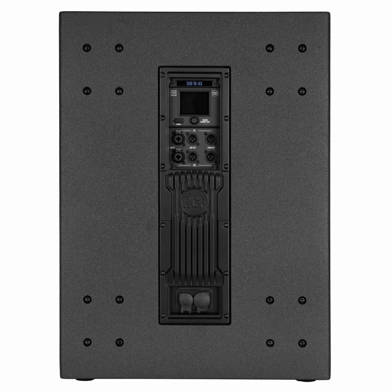 RCF SUB 18-AX Subwoofer aktywny - 5 - Niskotonowe aktywne - Kolumna aktywna niskotonowa, obudowa Bass Reflex, 18" 2200W Peak, BM RCF SUB 18-AX Subwoofer aktywny - 5 - Niskotonowe aktywne - Kolumna aktywna niskotonowa, obudowa Bass Reflex, 18" 2200W Peak, BM