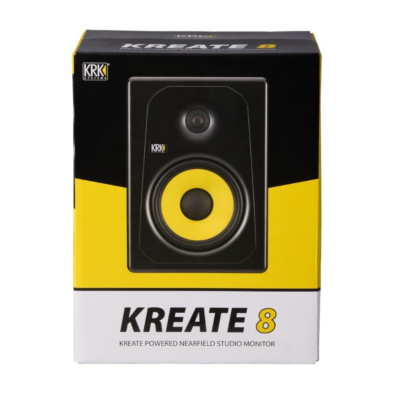 KRK Kreate 8 - Monitor studyjny - 5 - Monitory studyjne - KRK Kreate to seria monitorów studyjnych stworzonych z myślą o wymagaj KRK Kreate 8 - Monitor studyjny - 5 - Monitory studyjne - KRK Kreate to seria monitorów studyjnych stworzonych z myślą o wymagaj