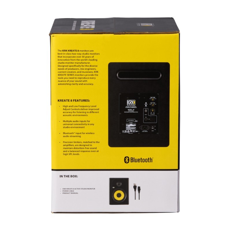 KRK Kreate 8 - Monitor studyjny - 7 - Monitory studyjne - KRK Kreate to seria monitorów studyjnych stworzonych z myślą o wymagaj KRK Kreate 8 - Monitor studyjny - 7 - Monitory studyjne - KRK Kreate to seria monitorów studyjnych stworzonych z myślą o wymagaj