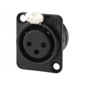 Monacor NC-3FDL1BAG - Wtyk XLR