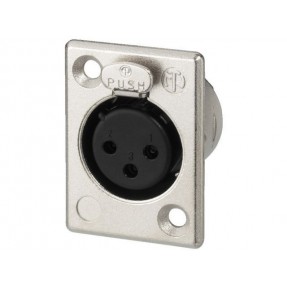 Monacor NC-3FP1 - Gniazdo XLR