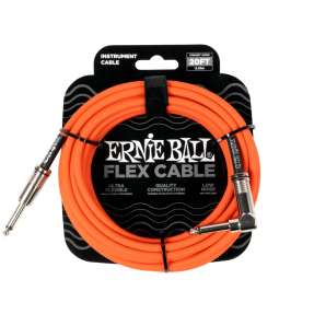 Ernie Ball 6467 Kabel instrumentalny prosty/kątowy 6.09 m
