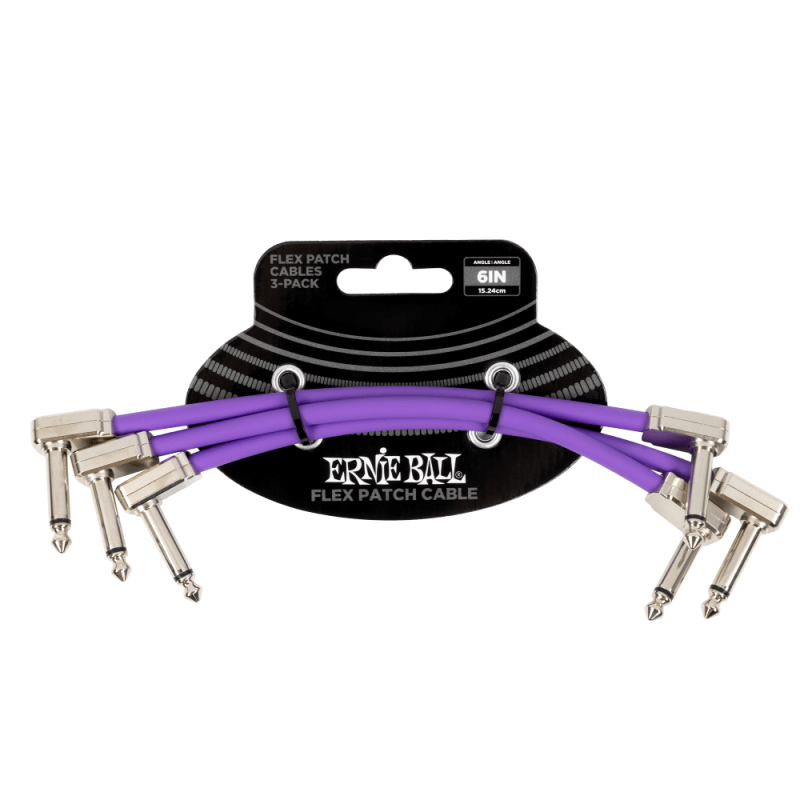Ernie Ball 6452 Kabel krosowy 15.24 cm 3 szt. Ernie Ball 6452 Kabel krosowy 15.24 cm 3 szt.
