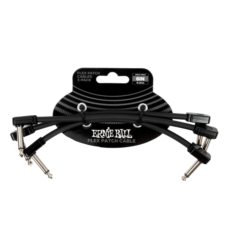 Ernie Ball 6444 Kabel krosowy 15.24 cm 3 szt. Ernie Ball 6444 Kabel krosowy 15.24 cm 3 szt.