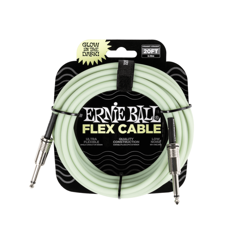 Ernie Ball 6437 Kabel instrumentalny prosty/prosty 6.09 m Ernie Ball 6437 Kabel instrumentalny prosty/prosty 6.09 m