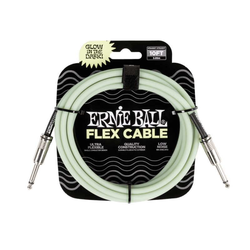 Ernie Ball 6436 Kabel instrumentalny prosty/prosty 3.05 m Ernie Ball 6436 Kabel instrumentalny prosty/prosty 3.05 m