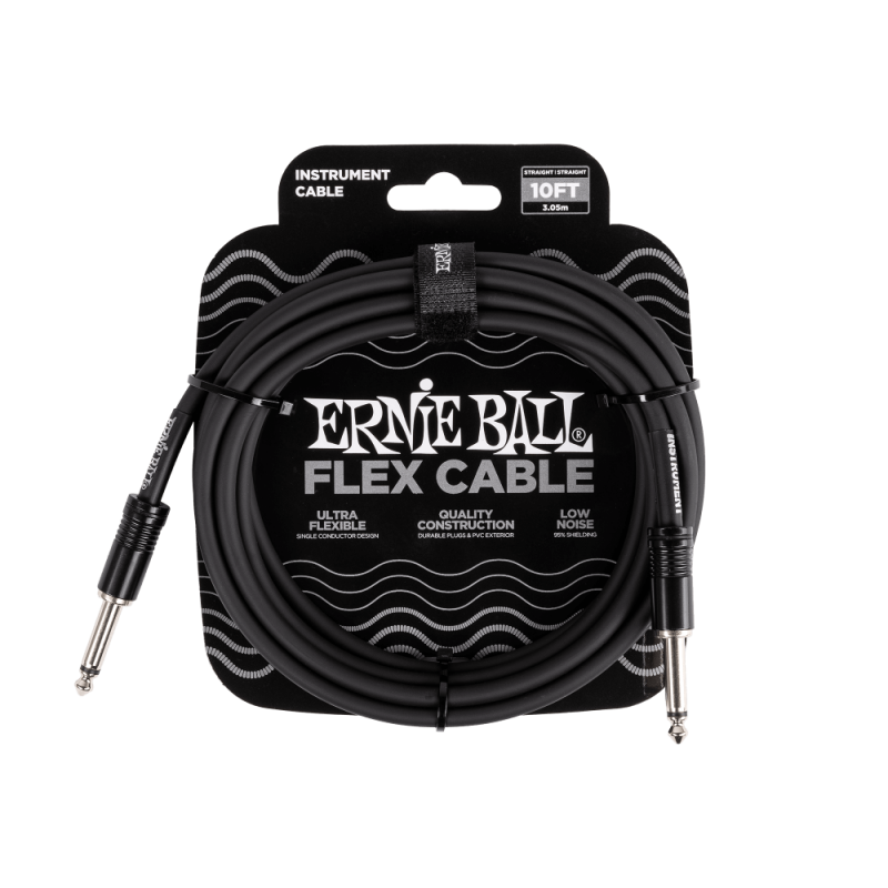 Ernie Ball 6434 Kabel instrumentalny prosty/prosty 3.05 m Ernie Ball 6434 Kabel instrumentalny prosty/prosty 3.05 m