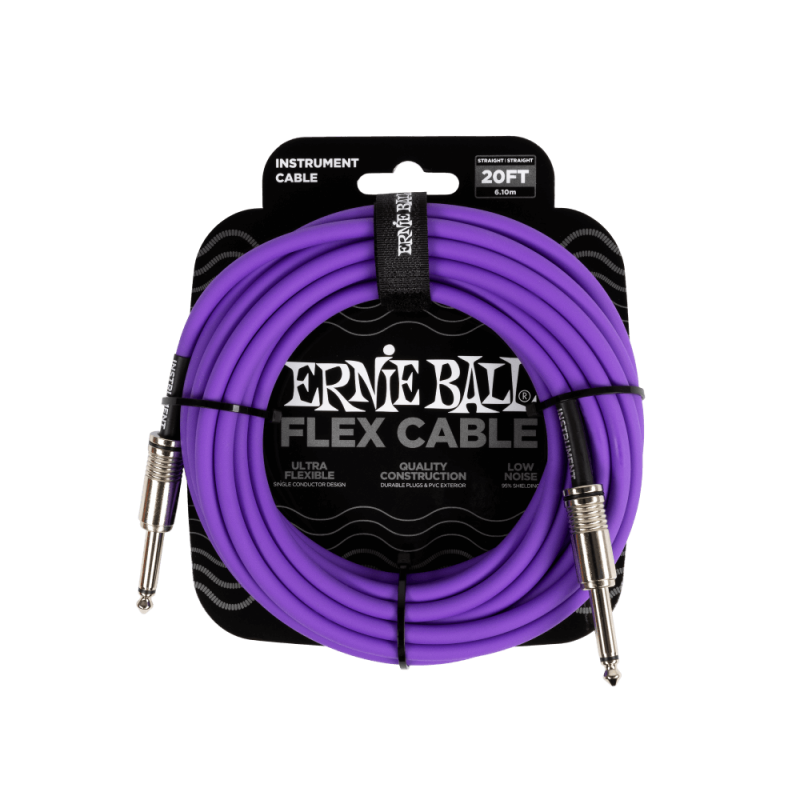 Ernie Ball 6420 Kabel instrumentalny prosty/prosty 6.09 m Ernie Ball 6420 Kabel instrumentalny prosty/prosty 6.09 m