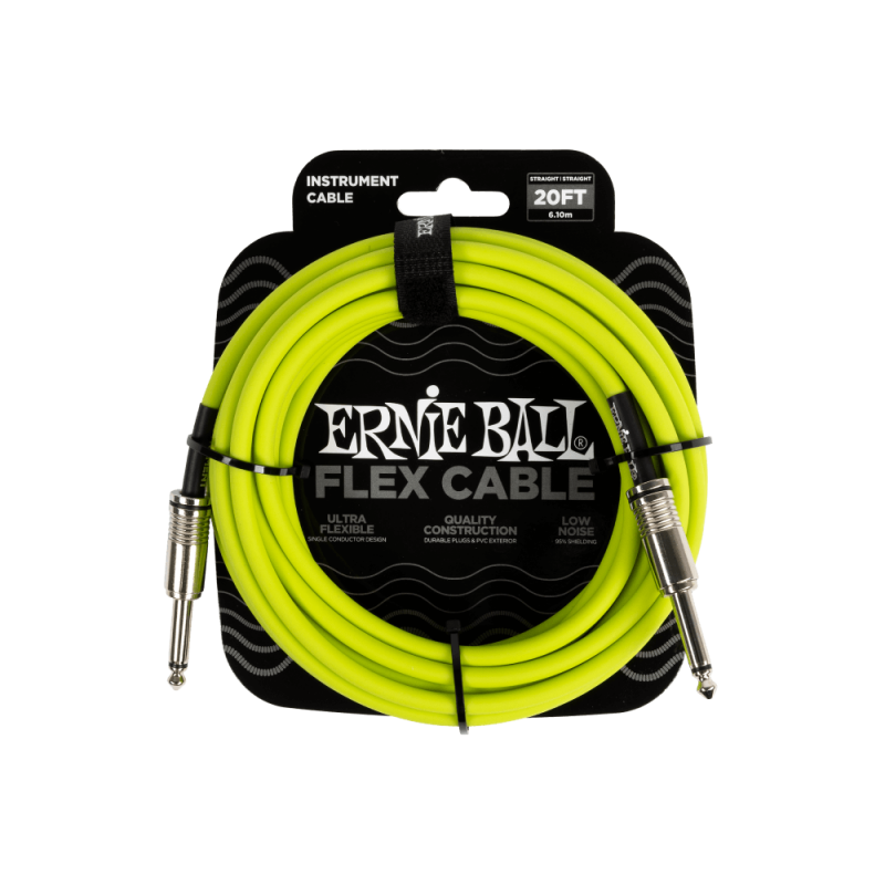 Ernie Ball 6419 Kabel instrumentalny prosty/prosty 6.09 m Ernie Ball 6419 Kabel instrumentalny prosty/prosty 6.09 m