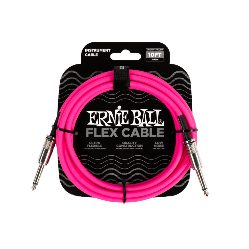 Ernie Ball 6413 Kabel instrumentalny prosty/prosty 3.05 m Ernie Ball 6413 Kabel instrumentalny prosty/prosty 3.05 m