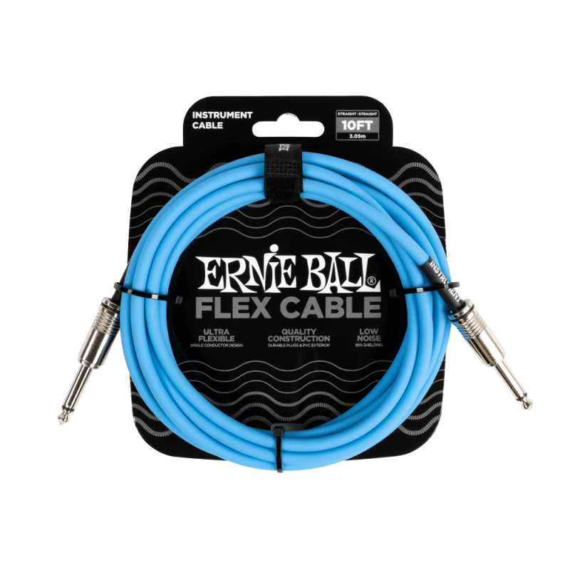 Ernie Ball 6412 Kabel instrumentalny prosty/prosty 3.05 m Ernie Ball 6412 Kabel instrumentalny prosty/prosty 3.05 m