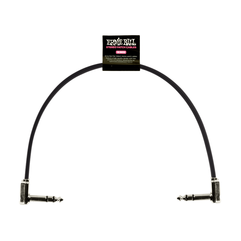 Ernie Ball 6409 Kabel krosowy płaski 30.48 cm Ernie Ball 6409 Kabel krosowy płaski 30.48 cm