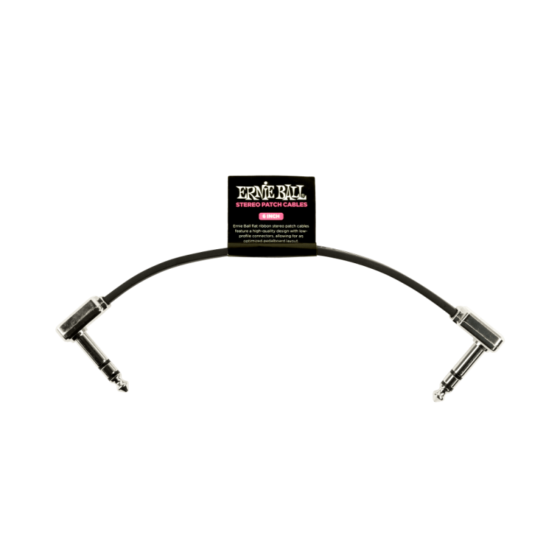 Ernie Ball 6408 Kabel krosowy płaski 15.24 cm Ernie Ball 6408 Kabel krosowy płaski 15.24 cm