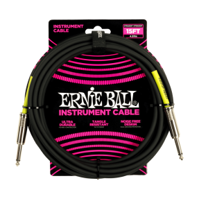 Ernie Ball 6399 Kabel instrumentalny prosty/prosty 4.57 m