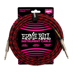 Ernie Ball 6396 Kabel instrumentalny prosty/prosty 5.49 m