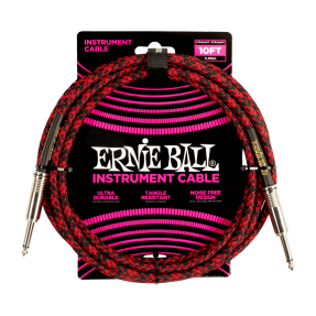Ernie Ball 6394 Kabel instrumentalny prosty/prosty 3.05 m