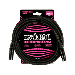 Ernie Ball 6391 Kabel mikrofonowy XLR M / XLR F 4.57 m