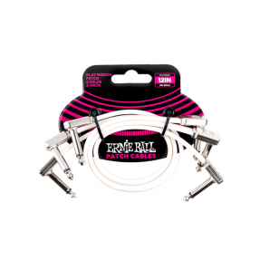 Ernie Ball 6386 Kabel krosowy płaski 30.48 cm 3 szt.