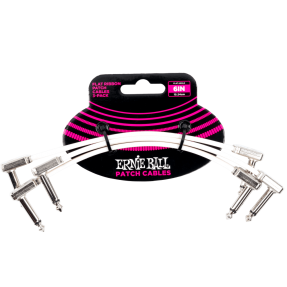 Ernie Ball 6385 Kabel krosowy płaski 15.24 cm 3 szt.