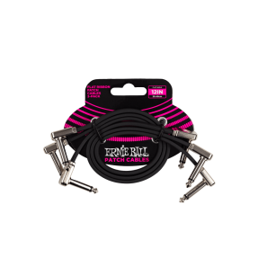 Ernie Ball 6222 Kabel krosowy płaski 30.48 cm 3 szt.