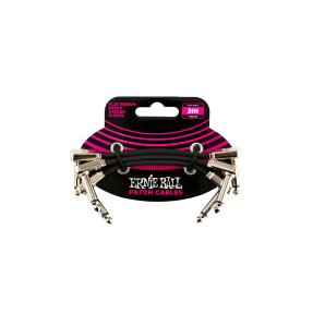Ernie Ball 6220 Kabel krosowy płaski 7.62 cm 3 szt.
