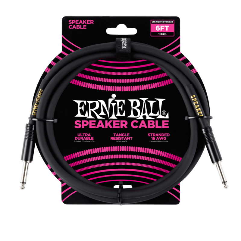 Ernie Ball 6072 Kabel głośnikowy 1.83 m Ernie Ball 6072 Kabel głośnikowy 1.83 m