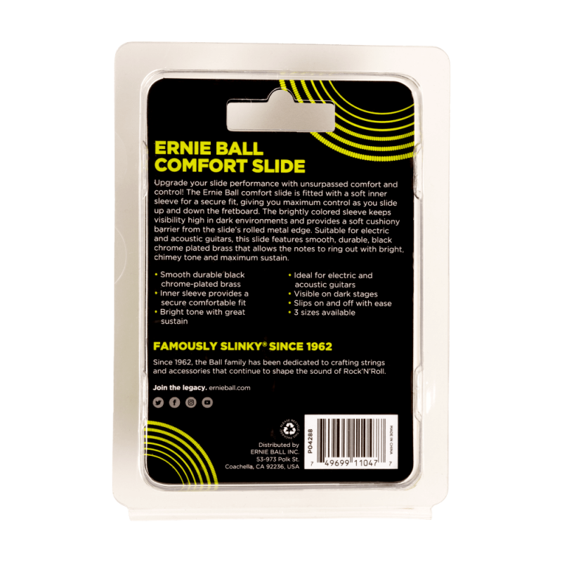 Ernie Ball 4288 Rurka slide do gitary Ernie Ball 4288 Rurka slide do gitary