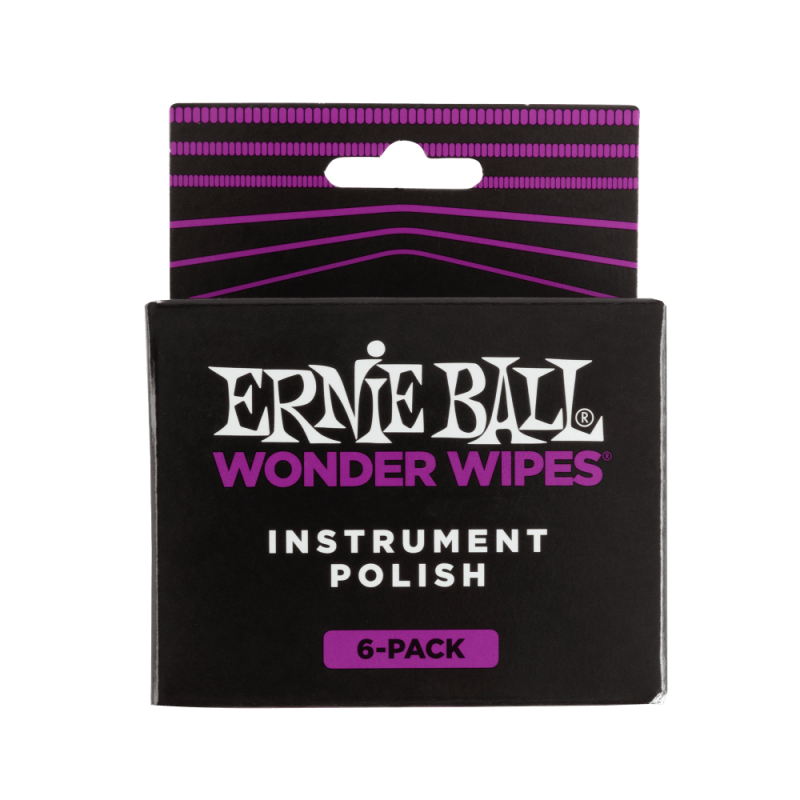 Ernie Ball 4278 Chusteczeki do polerowania gitar 6 szt. Ernie Ball 4278 Chusteczeki do polerowania gitar 6 szt.