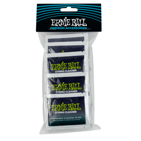 Ernie Ball 4249 Chusteczeki do czyszczenia strun 20 szt.