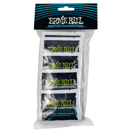 Ernie Ball 4247 Chusteczeki do czyszczenia podstrunnic 20 szt.