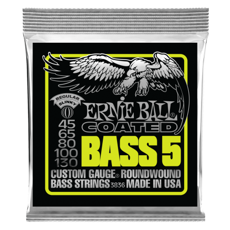 Ernie Ball 3836 Komplet strun do gitary basowej 45-130