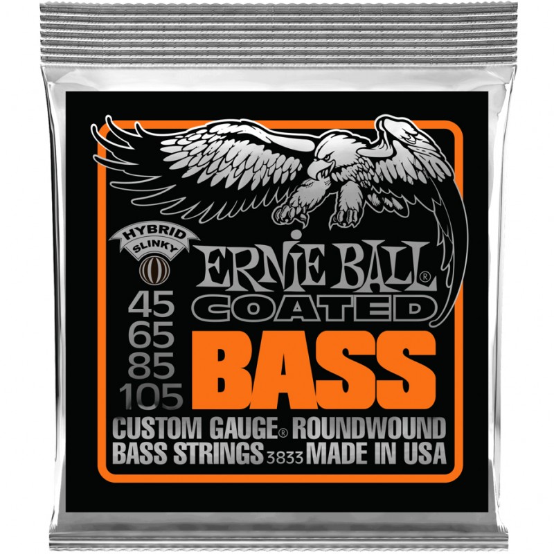 Ernie Ball 3833 Komplet strun do gitary basowej 45-105 Ernie Ball 3833 Komplet strun do gitary basowej 45-105