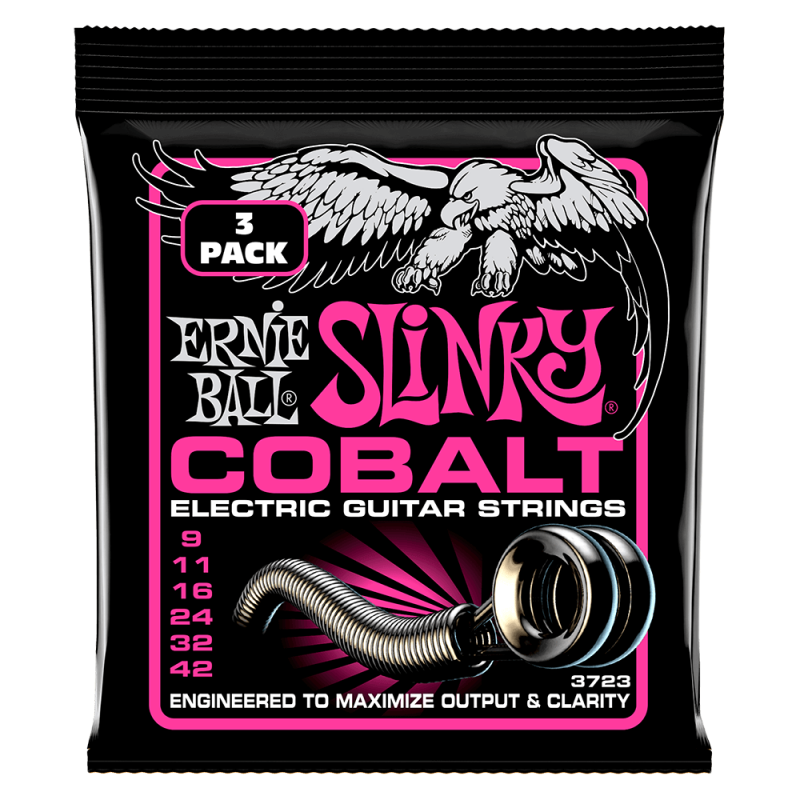 Ernie Ball 3723 Komplet strun do gitary elektrycznej 9-42 Ernie Ball 3723 Komplet strun do gitary elektrycznej 9-42