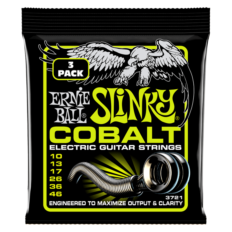 Ernie Ball 3721 Komplet strun do gitary elektrycznej 10-46 Ernie Ball 3721 Komplet strun do gitary elektrycznej 10-46