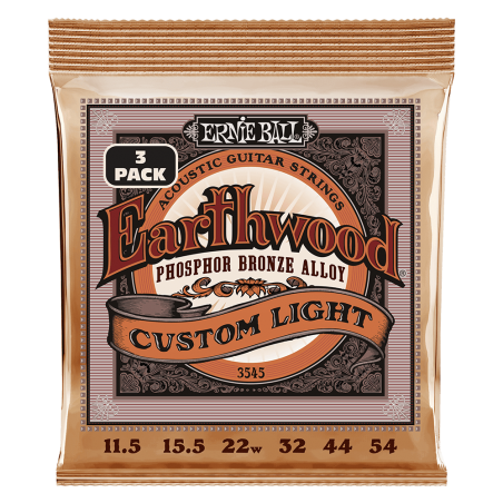 Ernie Ball 3545 Komplet strun do gitary akustycznej 11.5-54