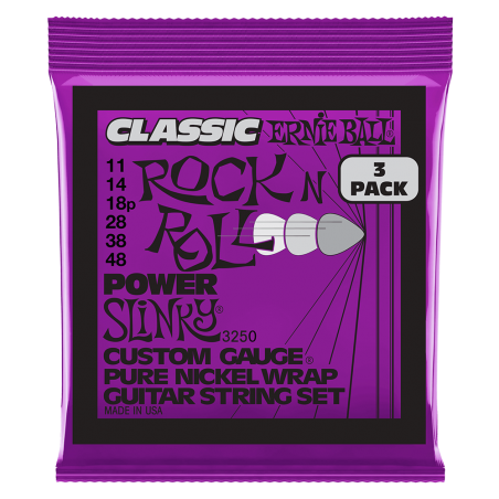 Ernie Ball 3250 Komplet strun do gitary elektrycznej 11-48