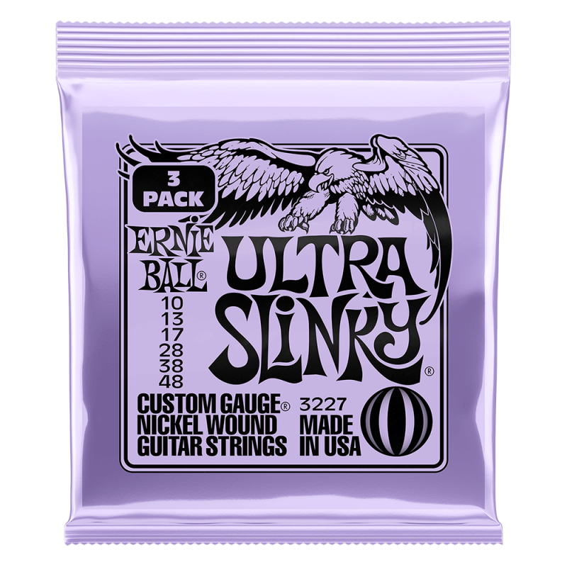 Ernie Ball 3227 Komplet strun do gitary elektrycznej 10-48 Ernie Ball 3227 Komplet strun do gitary elektrycznej 10-48