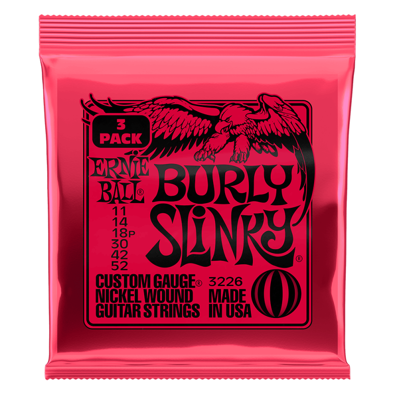 Ernie Ball 3226 Komplet strun do gitary elektrycznej 11-52 Ernie Ball 3226 Komplet strun do gitary elektrycznej 11-52