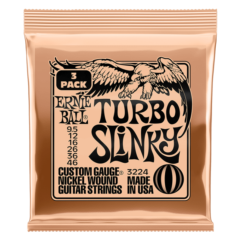 Ernie Ball 3224 Komplet strun do gitary elektrycznej 9.5-46 Ernie Ball 3224 Komplet strun do gitary elektrycznej 9.5-46