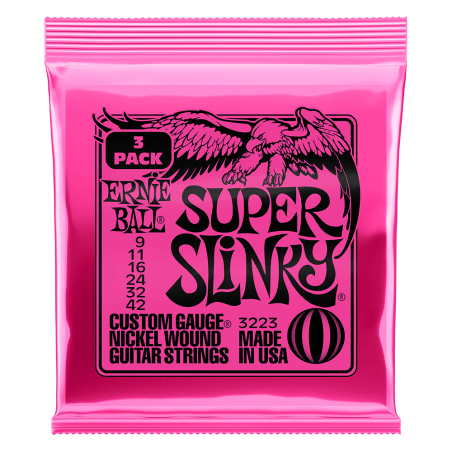 Ernie Ball 3223 Komplet strun do gitary elektrycznej 9-42