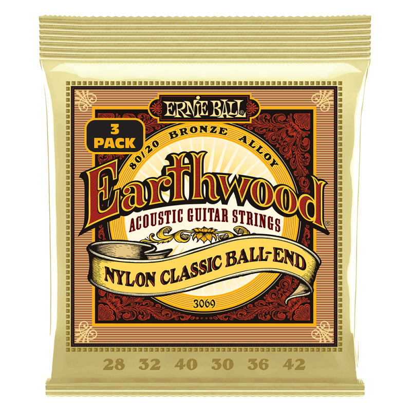 Ernie Ball 3069 Komplet strun do gitary akustycznej 28-42 Ernie Ball 3069 Komplet strun do gitary akustycznej 28-42