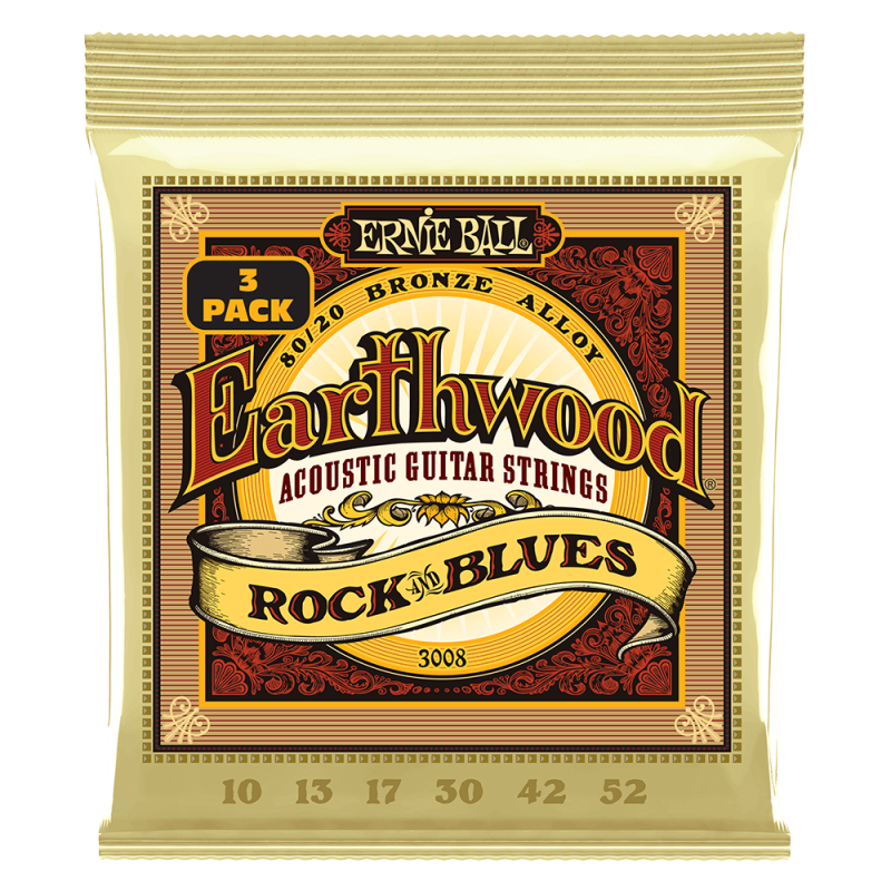 Ernie Ball 3008 Komplet strun do gitary akustycznej 10-52